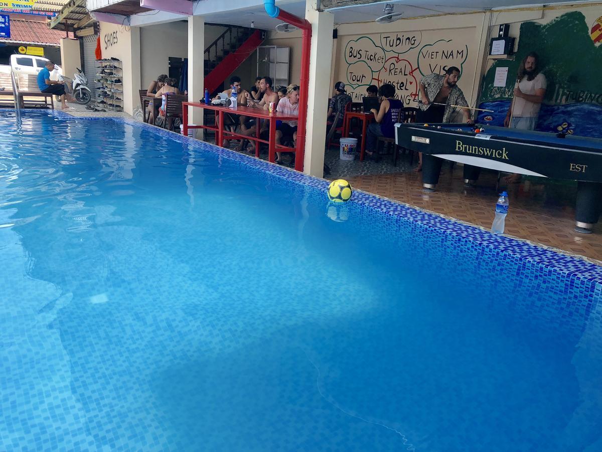 Real Vang Vieng Backpacker Hostel Exterior foto